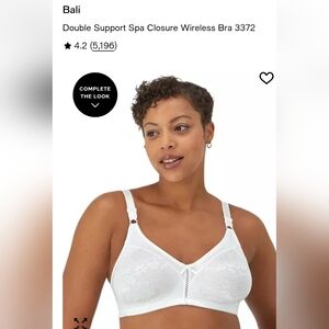 Bali 40D White Bra 3372